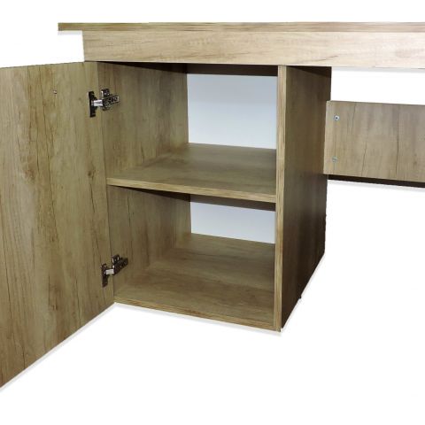 Birou calculator cu uşă